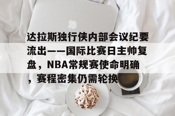 达拉斯独行侠内部会议纪要流出——国际比赛日主帅复盘，NBA常规赛使命明确，赛程密集仍需轮换的简单介绍-九游App下载
